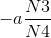 -a\frac{N3}{N4}