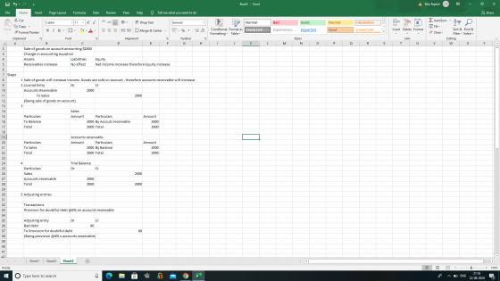 Book1 - Excel A Nila Rejesh File Home Insert Page Layout Formulas Data Review View Help Tell me what you want to do Share Cut