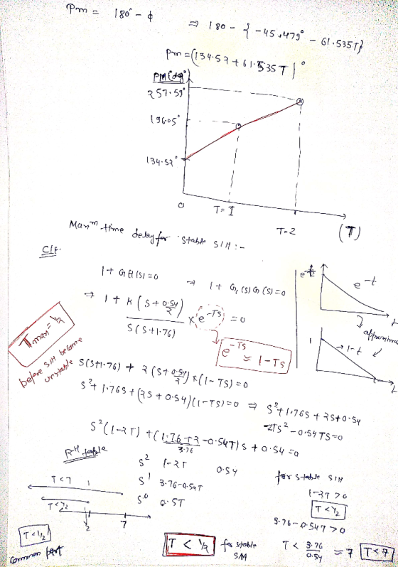 A 1 80 - -45,479° - 61 -5351} pm=(13457+61:335 T R57.59° 134.52 Mann time dey for Stabtr sIH:- (7) T-2 CIF- (+ G, (S) G (S) =