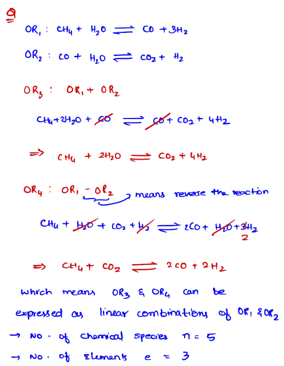 OR, : CH4 + H2O = OR, : co + H20 = CO + 3H2 CO + Hz OR, OR,+ OR₂ | Ca+2H45 + có ý tốt coa + 4H2 => CHa + 24,0 = CO2 + 4H2 ORY