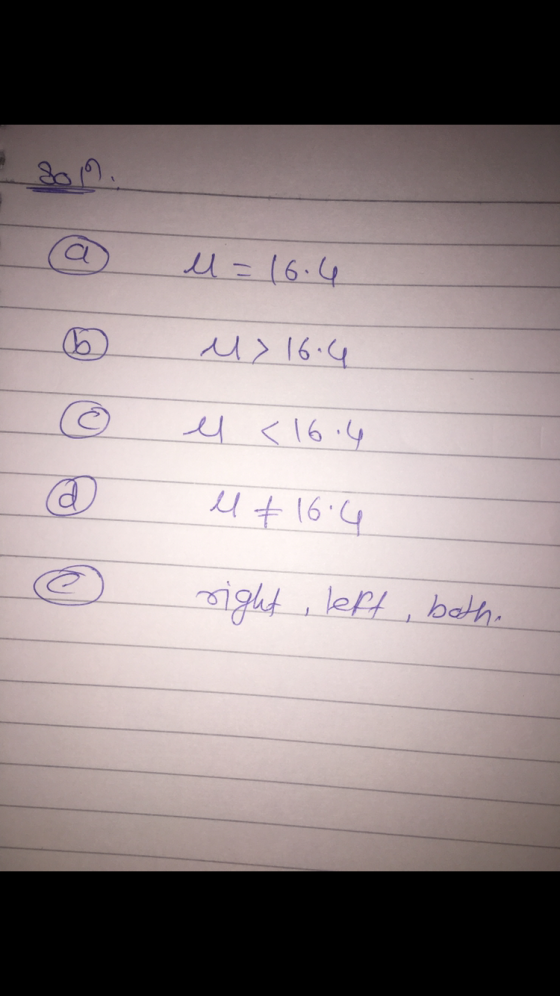 l = 16.6 u> 16.4 el < 16.4 Ut 16.4 e right left , both