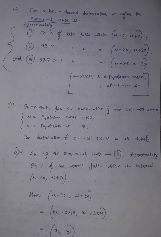 define distribution, we - the for a bell-shaped Empirical roule as Approximately 0 68 % of data 5 Ⓡ 95% and i 99.7% falls
