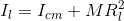 I_l=I_{cm}+MR_l^2