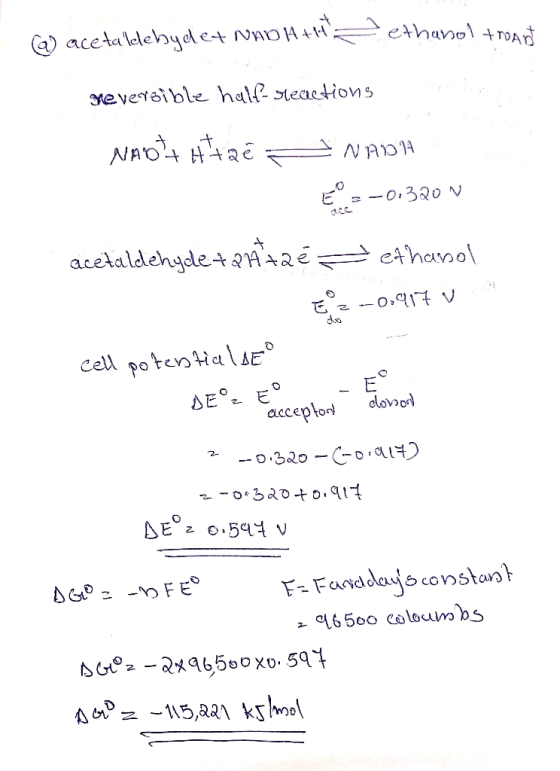 acetalelehydet Nao44 ethanol troAd eveteible half- teactions NAO HE NAD4 ace acetaldehgdletaAE hanol do cell potentalE AECEO