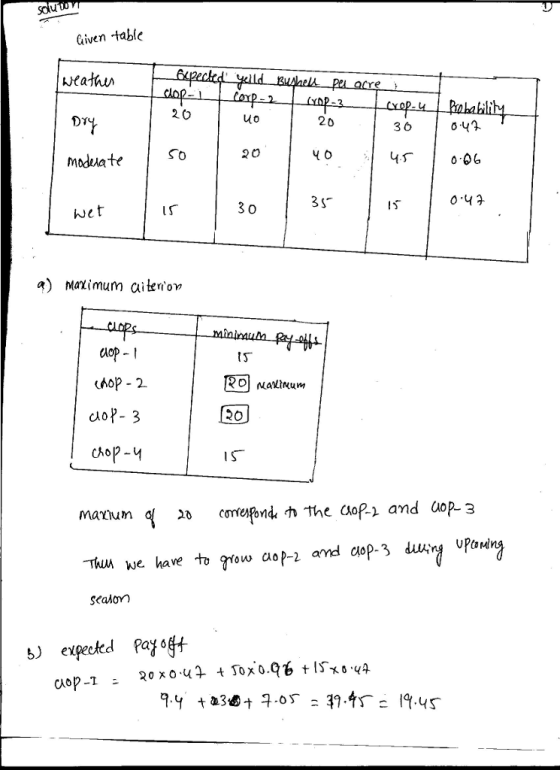 Given table re Dr 2 0 20 3 6 Moduate So 4 o wet a) Malimum cailenov ts iho? - 2 120 I S Tun we have to row aop- and cop3P SCalon 5) ex