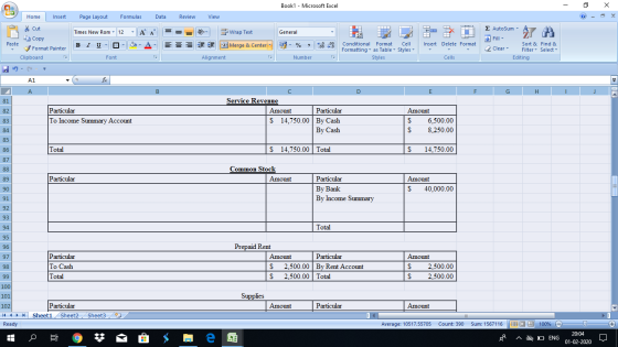 Book1 - Microsoft Excel - X Home Insert Page Layout Formulas Data Review View Cut Copy - General LE Paste Format Painter Clip