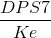 \frac{DPS7}{Ke}