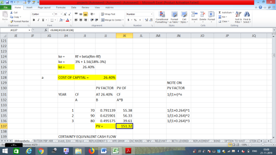 projects (Autosaved) (Autosaved) (Autosaved) - Microsoft Excel (Product Activation Failed) File Home Insert Page Layout Formu