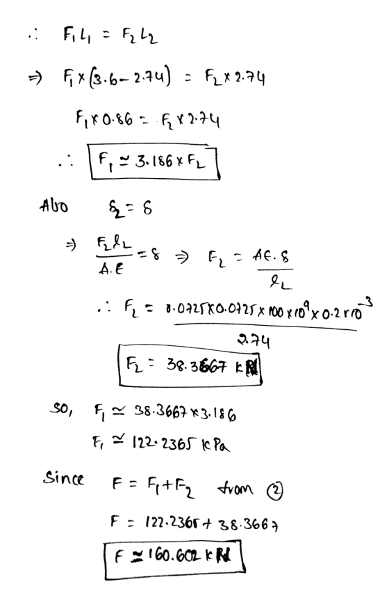 . Fili = q la Fx (3.6–2.74) - F{X2.74 Fix 0.86 {12.74 f, ~ 3. 186*FL ALO {= 6 = {le AE =8 » F = AES & = 0.072580.0725x 100 x