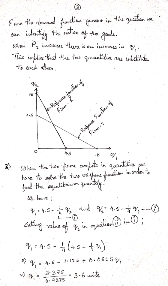 from the demand function ginene in the quaetion we can identify the nature of the goods. when P increases there is an increas