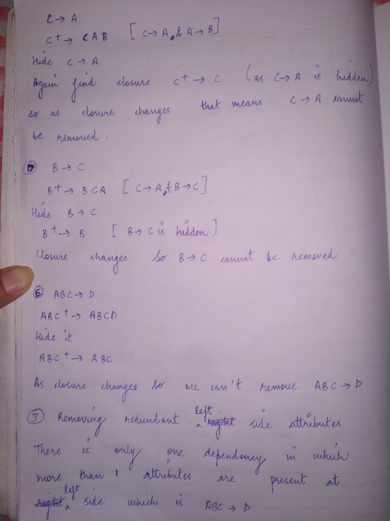 C> et CAB [cap Agd A-s 8] Hide (-A ct c las c A is hidden Again find closure that means (→ A cannot closure changes be remove