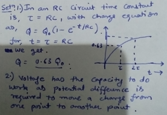 13, τ=RC,with ch an ewe et umed torn ơve a change to omo than perut