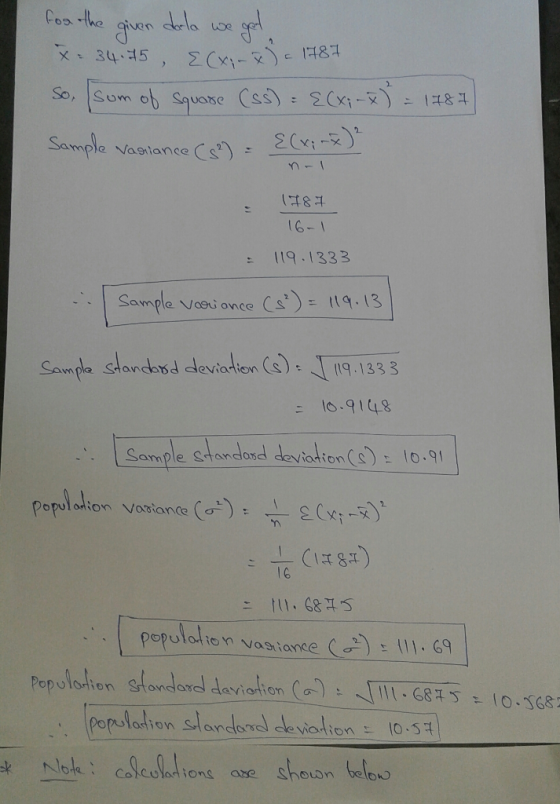 Sample Vasitance は8ユ :119-1333 Sampla Vcei once.13 Sampla Standosd deviation :\1119 . I 33° Sample Standosd viation(S) r lo、9