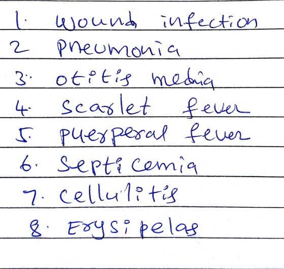 ouns infection C1 Scaslet eue even 6. Serti Comia