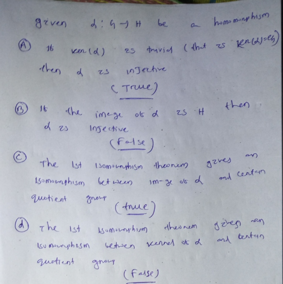 given dig-H be a hommons ms (that is kahtly) 0 16 then verld) a es ( as trivid injective True) 6 then. 16 the a zs H of a zs