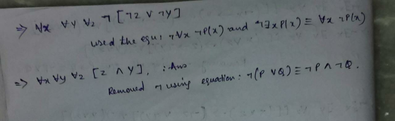N/x vy ₂ 7 [72,v ny] used the egur afx 4P(x) and 13 x P1 x) = x aP(x) a taky to [z ny, Aus Remoued as using equation : (P VQ