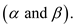 (α and β)