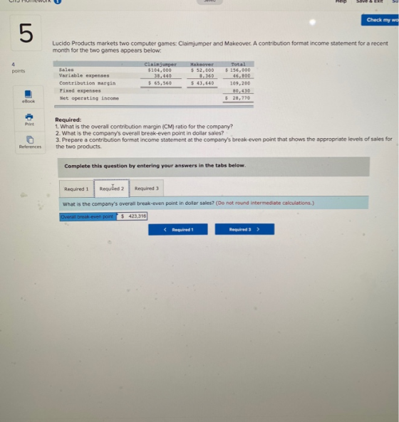 Help Save & Ext Su Check my we Lucido Products markets two computer games: Claimjumper and Makeover. A contribution format in