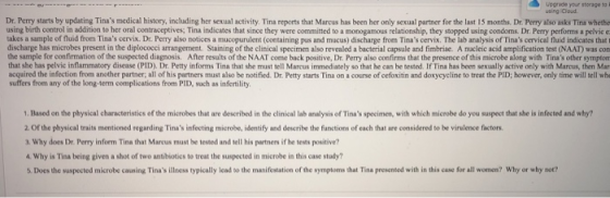 Upgride your storage to using iCioud Dr. Perry starts by updating Tinas medical history, including her sexual activity. Tina