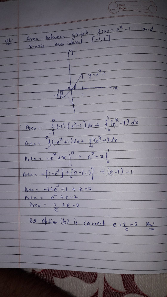 ane and fcaaex- Area beturesn ph ea inde Ya Qb -axis e-11 dx Ae a + *P(1t Ara + -e (e-1)-1 Arca - Area 1te +1 + te-2 Area +e-