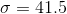σ 41.5