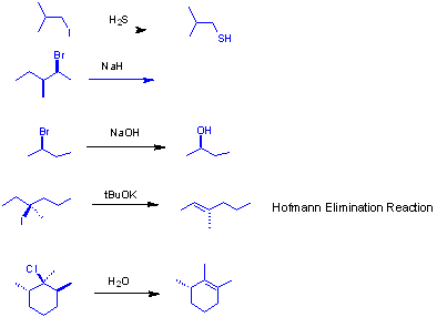 < >>> Hofmann Elimination Reaction