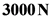 3000 N
