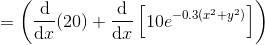C (20) + de [10 -0.3672 +3 ***] 10e