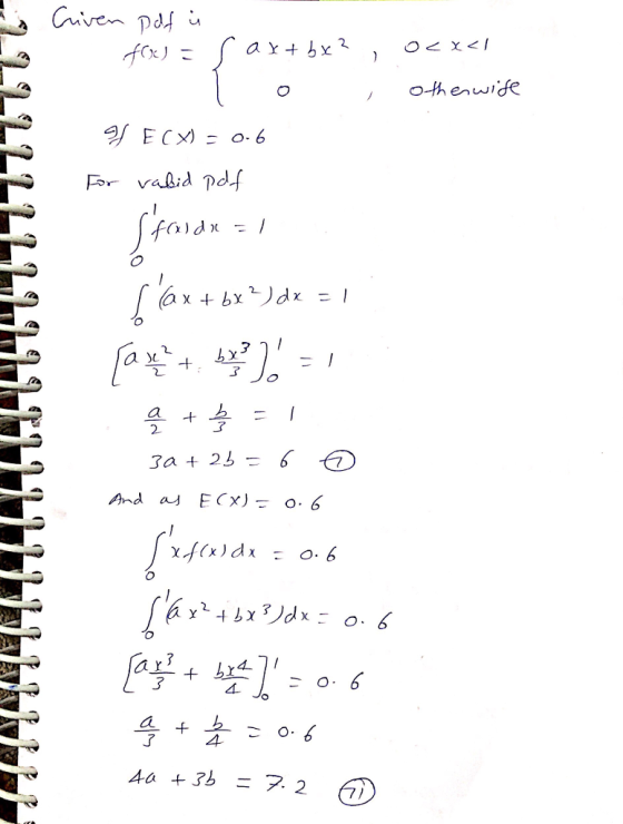 3 6 6 4 4 4a + 3b 7.2