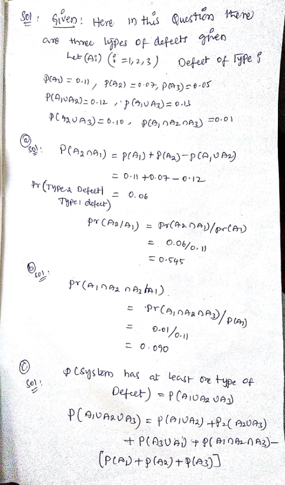 a e three. Ifpes of-defe eh gren p@waa)20.1L (7, U Aq)=o- こ0.11 +0.07-0.12 ThpeI defeut) 2 C0 P(A) O.ol Col