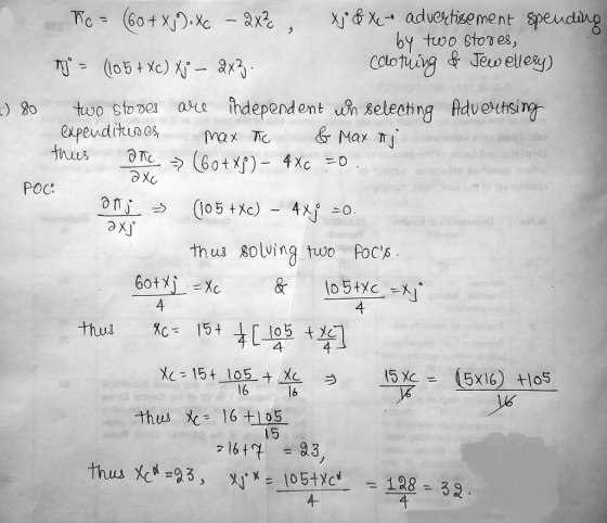 Mg= (GotxJD.xc-AR, N.6%-, advertisementspendino by two stod es, 30 two sto o a independont hn Betechng Aduetsing POC th us soluing tuo ocs 4 4 15 Xc= (5x16) tlo5 15 4-