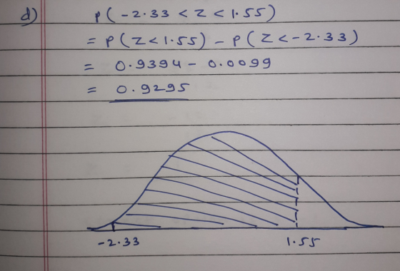 d) ニp CZ</.rs) _ p (乙くー2..3.3) 二 ○..g 3 g 4-o.oo.9g -2.33