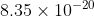 8.35\times10^{-20}