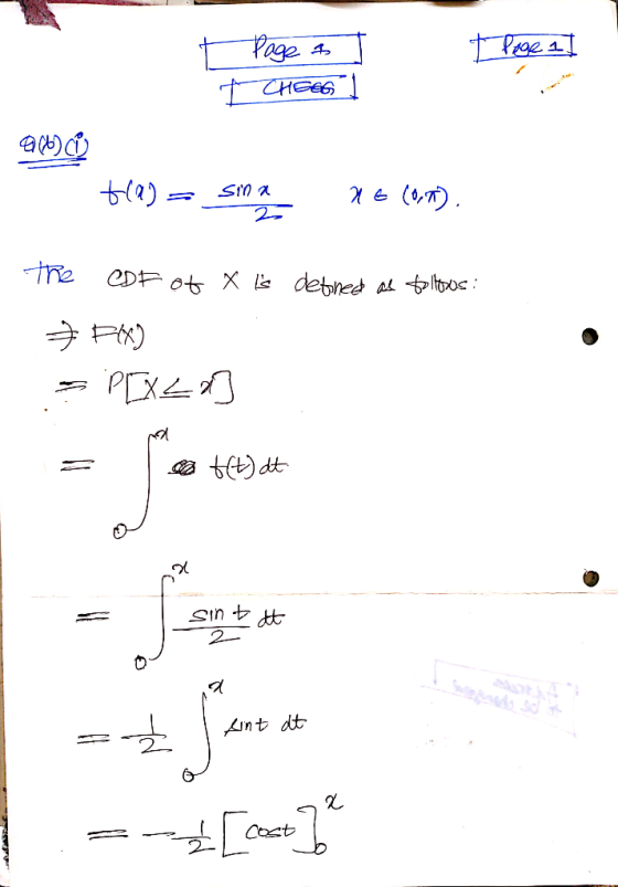 Page a CHEAG Sin a CDF ot X detred a toc PEX dt SIn tt 2 Lint dt Coct