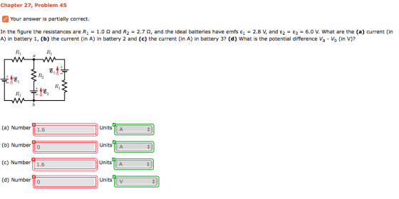In the figure the resistances are R_1 = 1.0 ohm an