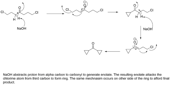 anna Llagola - Hн- H Ha NaOH NaOH NaOH abstracts proton from alpha carbon to carbonyl to generate enolate. The resulting enol