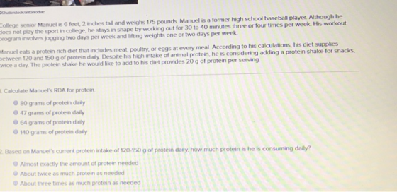 College senior Manuel is 6 feet, 2 inches tall and weighs 175 pounds. Manuel is a former high school baseball player. Althoug