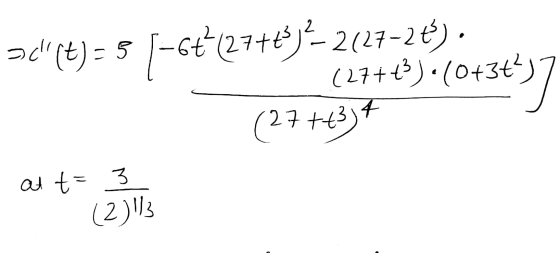 5(t) = 5 1-6++(27+esj?= 2(27-28). (27+€3).(0+3+²) 7 (27++3;4 at t=3 (2) 1/3