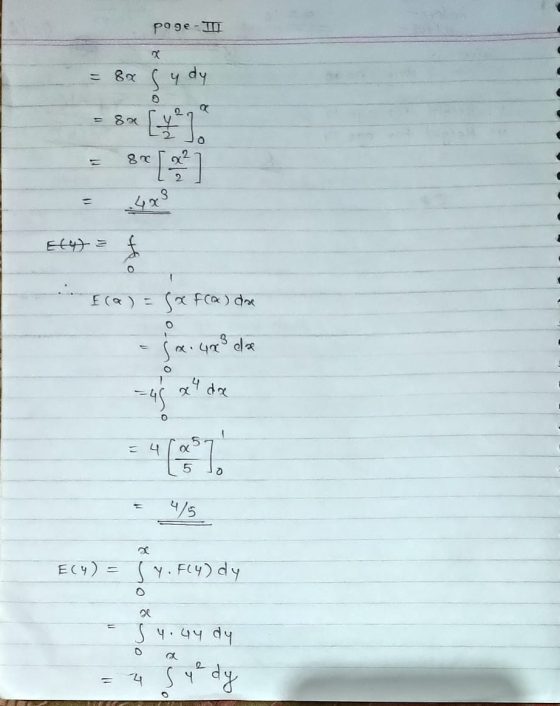 poge- = 8x Sydy [ ] 28 = o Eca) ) = sa fca) doc asa. 4x² da -48 x da = 4 Go T EC4) = Y.FC4) dy s 4.44 dy = 4s y edy