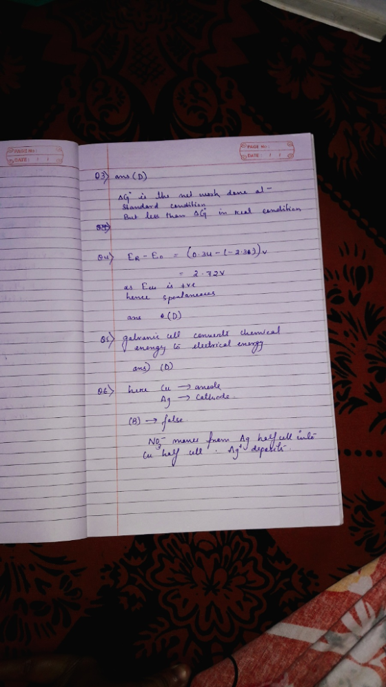 PAGE N DATE ane (D)
