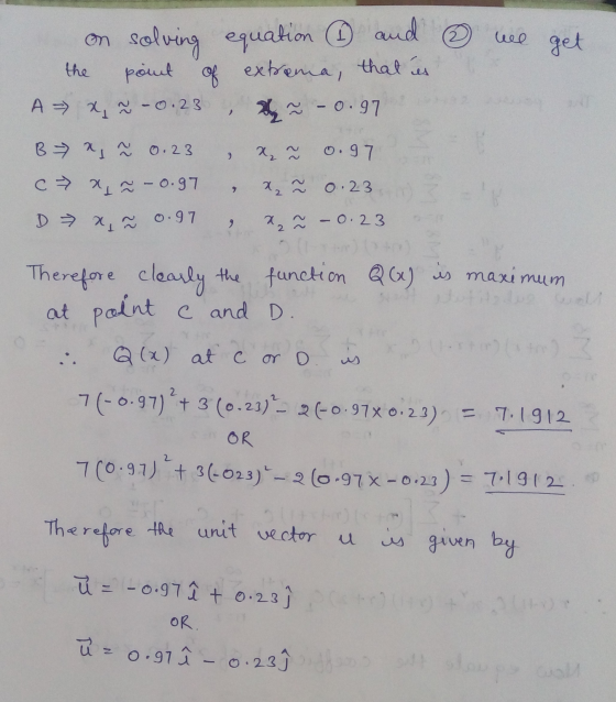 on get solving equation and point of extrema, that is A = x ² - 0.23 the T - 0.97 2, 0.97 B ² x 0.23 C 7 x 7 - 0.97 > x ? 0.2