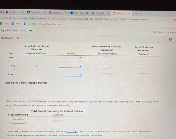 X + X myUT I Syllabus - 2 X 3 Syllabus 120 x Mail-Khanx Course Hox i Mind Tap New Tab /static/nb/ui/evo/index.html?deployment