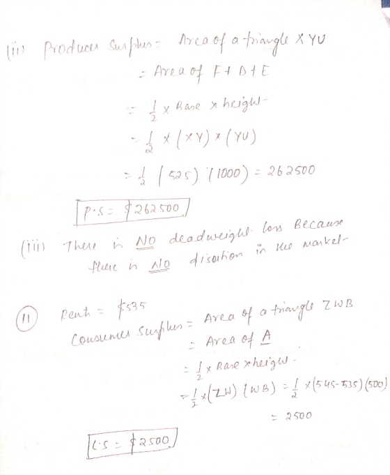 - liw Producer Surphes Area of a triangle X yo - Area of Ft DTE - ļx Base x height - $ * (**) * (YU) á 1525) (1000) = 262500