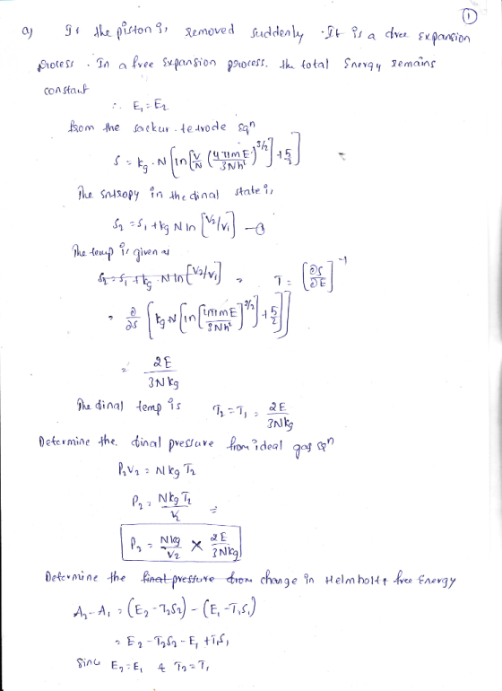 on stau lu çnsopy on the dinal state, , a E N kg Determine the, ina pveslave V2. 7 N