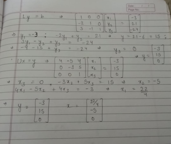 Date Page No. 24 3 -3 2 1S