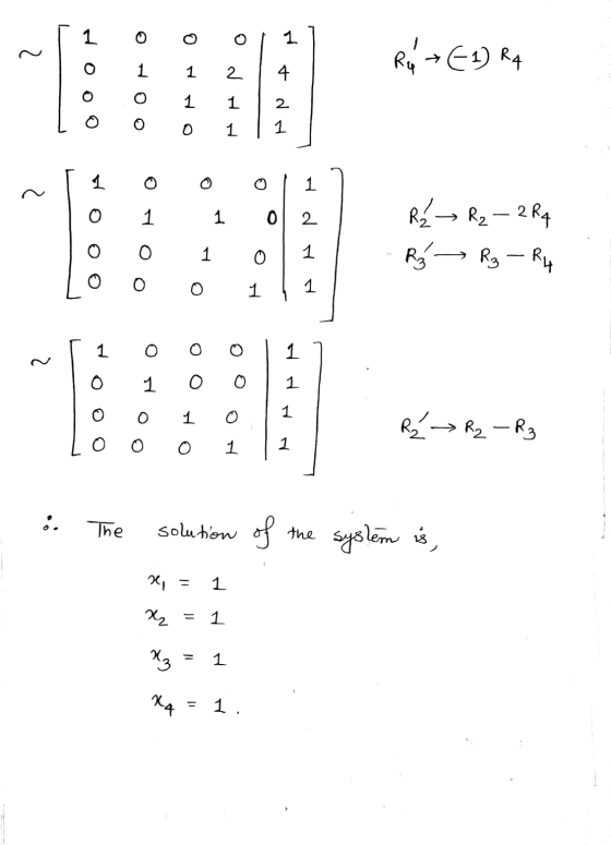 1 1 ~ Ru>(1) R4 1 1 2 O O O P 4. 1 1 2 0 1 1 1 1 o 1 1 0 2 R → R₂ - 2Rq Rs → R₃-R4 1 0 1 1 1 1 1 0 1 1 R₂ → R₂ - R₂ 1 1 The s