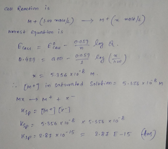 Cau Reaction 1s mmole 四,0.5 5.356 x10 tn .