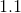 1.1