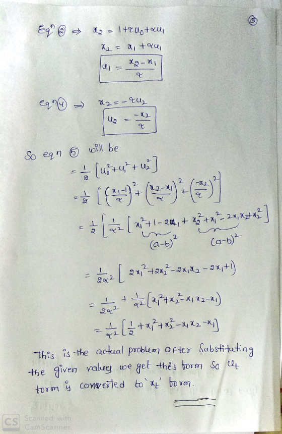 Eq @ = dy = 1+900+au. x = atau - kg - 1 eqr4 a2=- Elu2 So ear 6 will be - Tu +4 +4 ] ** ((a?+1-24 + 46+47-2+ et] (a-² ca-b2