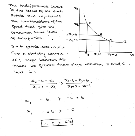 The imalifferance cw*e PoinAs -nat rm*s. aood thai ave same La lo 8 of saristachon ηση , Slope bekwesm Ae reare* That v. * 2 Or Cv 2 Vo